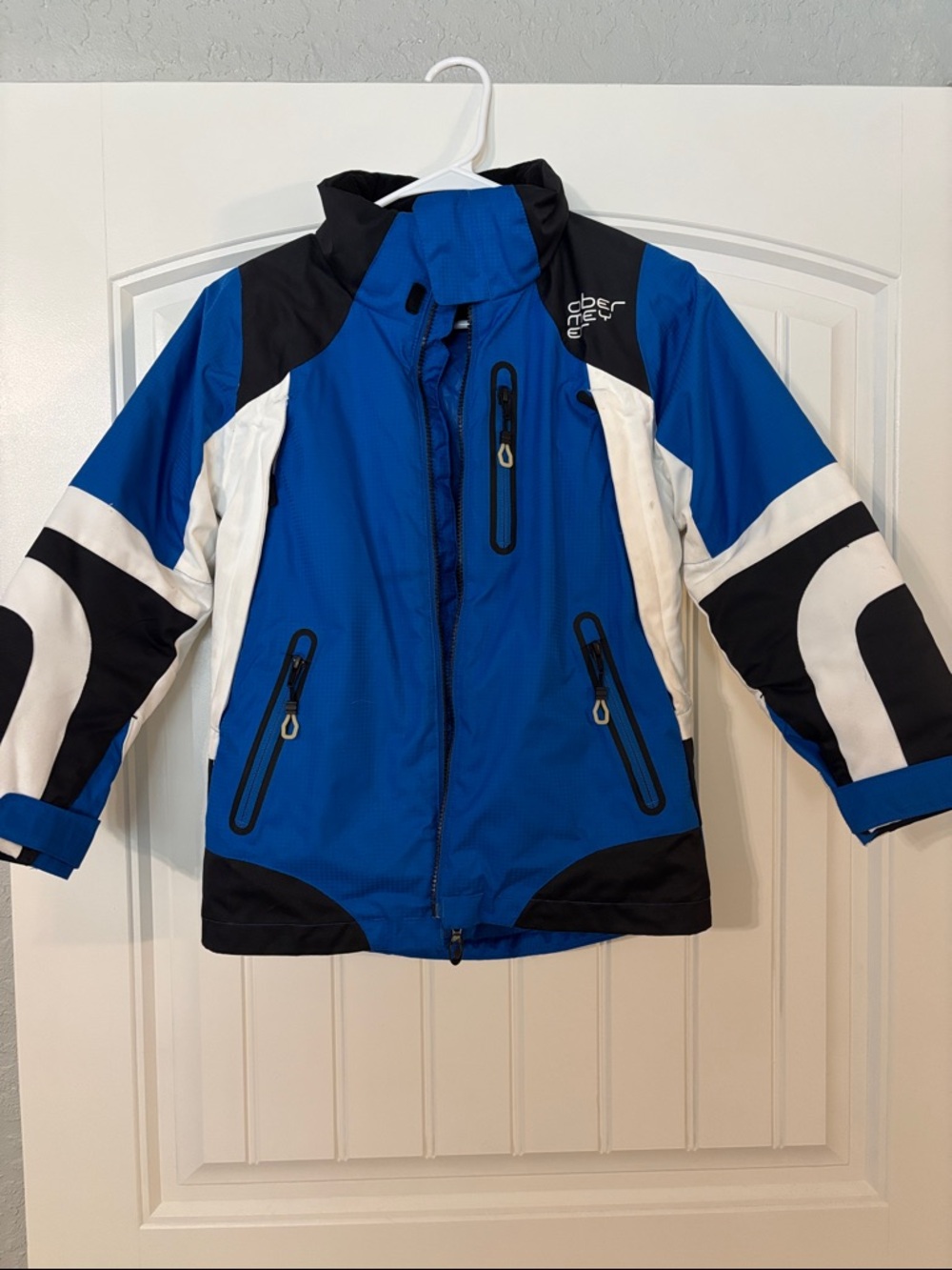 Obermeyer Blue & Black Kids (junior) Ski Jacket -